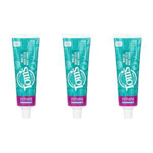 Tom’s of Maine Antiplaque & Whitening Toothpaste - Peppermint - 3 Tubes